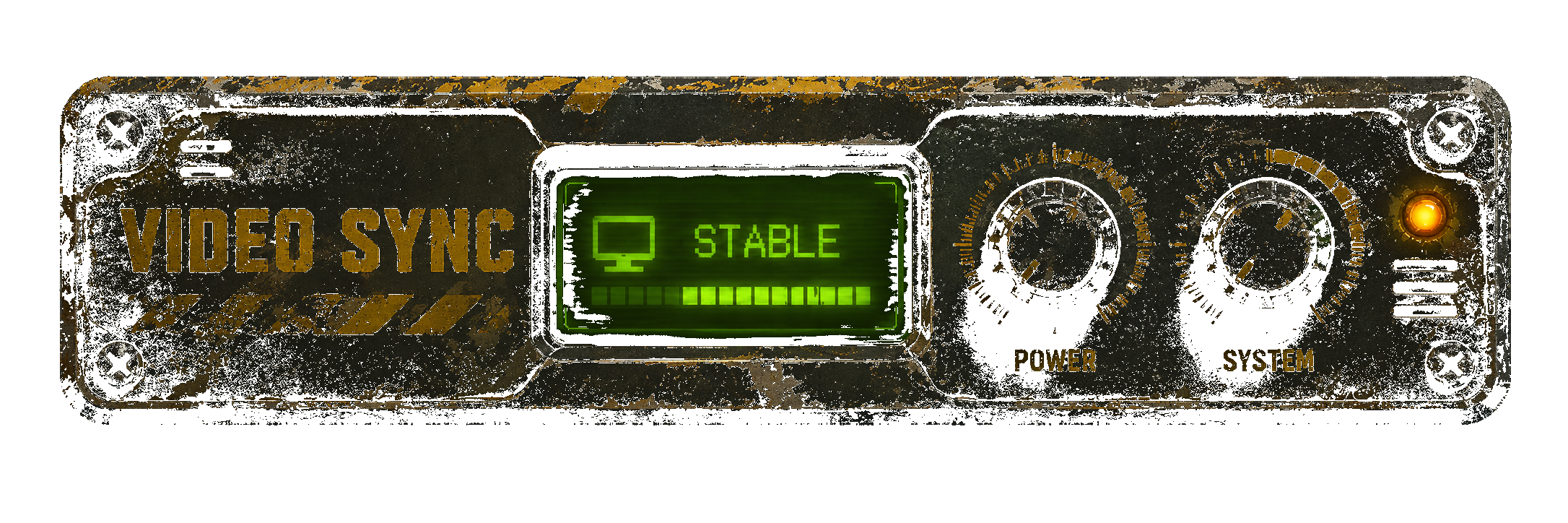 Video Sync control panel